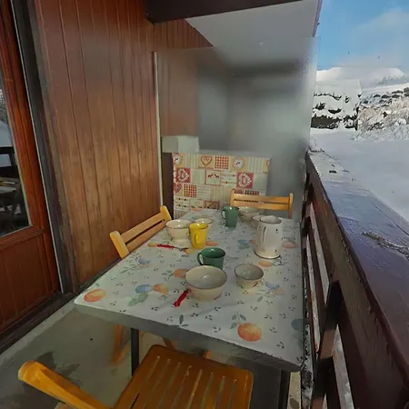 Coin Nuit Pres Des Pistes, Balcon Avec Vue Aravis Appartement